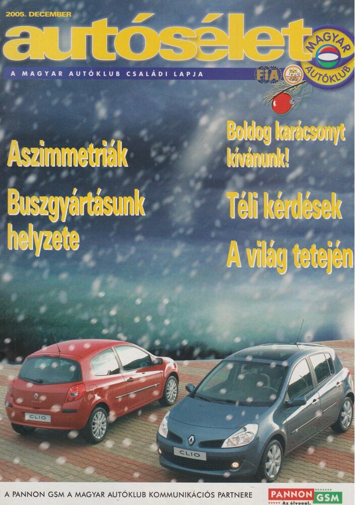 HEGYESI LÁSZLÓ - Autósélet 2005. december [antikvár]
