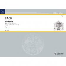 J. S. Bach - WERKE FÜR ORGEL UND ORCHESTER NR.1 SINFONIA D-DUR (WOLFGANG AULER) ANTIKVÁR