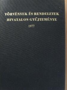 Törvények és rendeletek hivatalos gyűjteménye 1977 [antikvár]