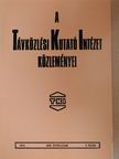 Bolgárfalvi Károly - A Távközlési Kutató Intézet közleményei 1974/2. [antikvár]