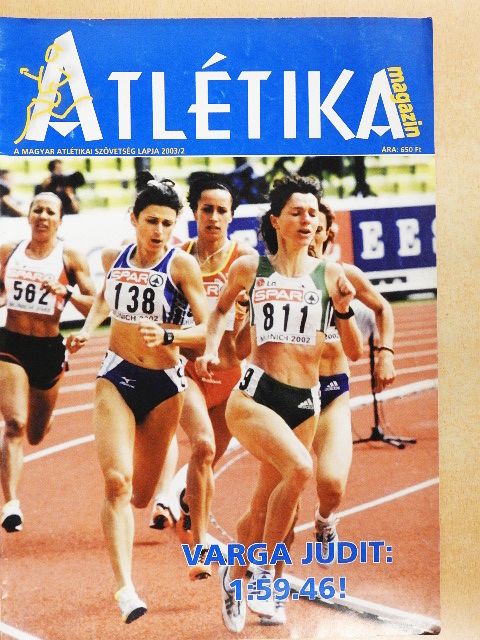 Dr. Erdei Tamás - Atlétika magazin 2003/2 [antikvár]