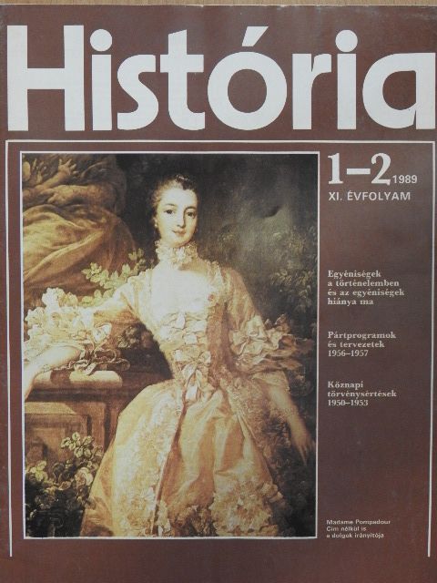 Arrabona Júlia - História 1989/1-6. [antikvár]