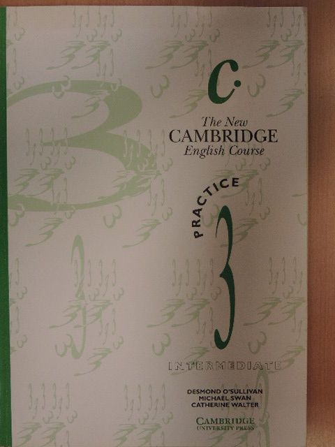 Catherine Walter - The New Cambridge English Course - Practice 3 [antikvár]
