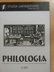Antoine Soare - Studia Universitatis Babes-Bolyai Philologia 3/2007 [antikvár]
