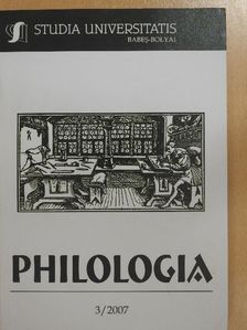 Antoine Soare - Studia Universitatis Babes-Bolyai Philologia 3/2007 [antikvár]