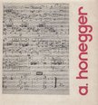 HONEGGER, ARTHUR - Arthur Honegger [antikvár]