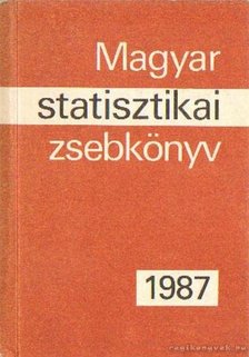 Magyar statisztikai zsebkönyv 1987 [antikvár]