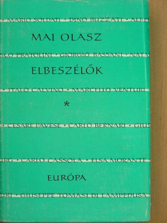 Alberto Moravia - Mai olasz elbeszélők [antikvár]
