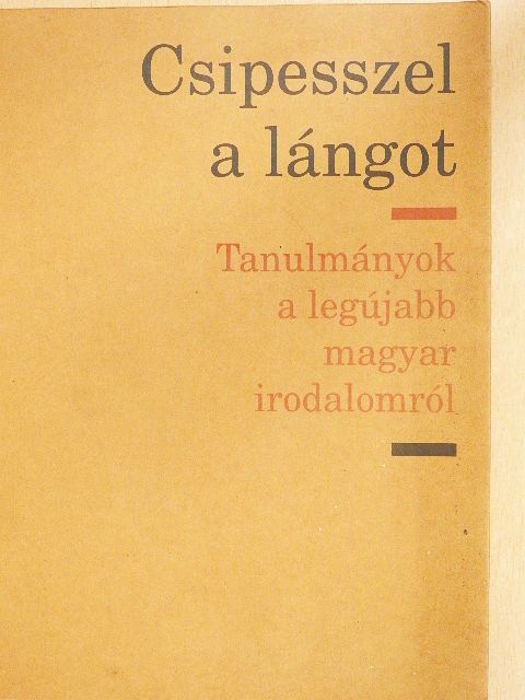 Babarczy Eszter - Csipesszel a lángot [antikvár]