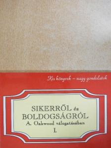 Herbert N. Casson - Sikerről és boldogságról I. [antikvár]