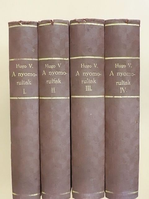 Hugo Victor - A nyomorultak I-IV. [antikvár]