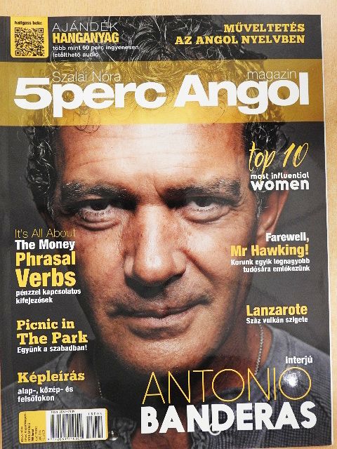 Szalai Nóra - 5 perc Angol magazin 2018. április [antikvár]