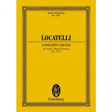 LOCATELLI - CONCERTI GROSSI PER ARCHI, E BASSO CONTINUO OP.1/5-8 POCKET SCORE (AGNESE PAVANELLO)
