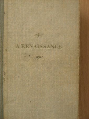 Gobineau - A renaissance [antikvár]
