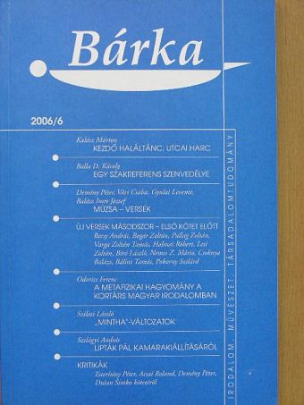Acsai Roland - Bárka 2006/6. [antikvár]