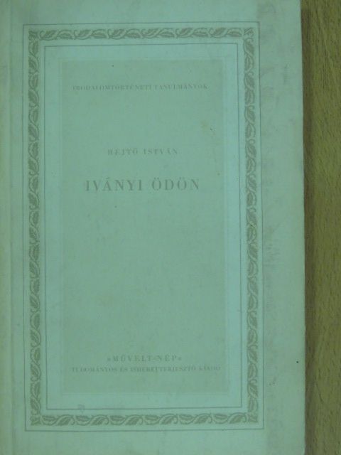 Rejtő István - Iványi Ödön [antikvár]