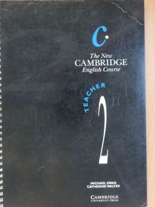 Catherine Walter - The New Cambridge English Course - Teacher Book 2. [antikvár]