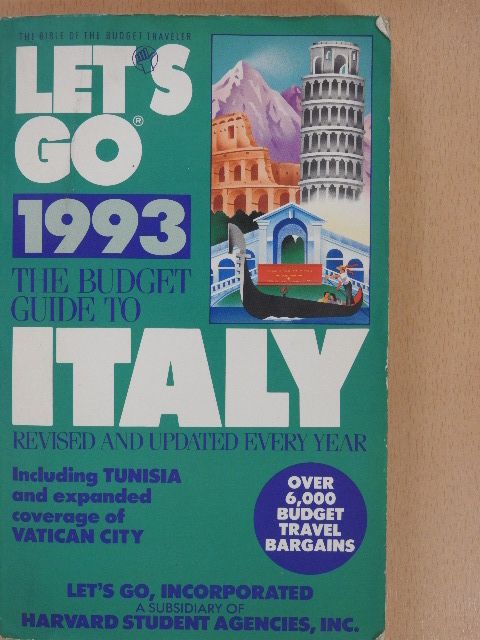Alexis Averbuck - Let's Go: The Budget Guide to Italy 1993 [antikvár]