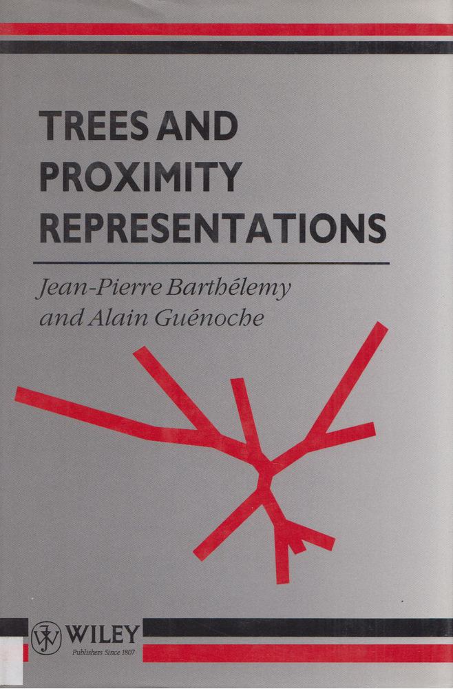 Jean-Pierre Barthelemy, Alain Guenoche - Trees and Proximity Representations [antikvár]