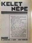 Juhász Géza - Kelet Népe 1938. február [antikvár]