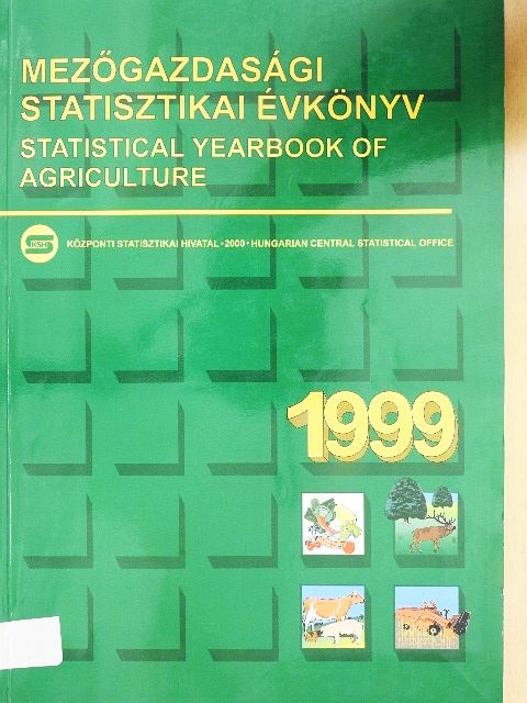 Mezőgazdasági Statisztikai Évkönyv 1999 [antikvár]