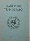 Bárdos Deák Péter - Madártani tájékoztató 1984. október-november-december [antikvár]