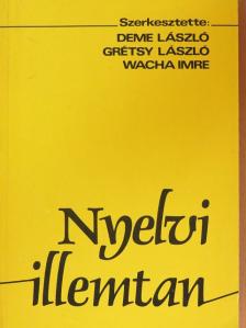 Bachát László - Nyelvi illemtan [antikvár]