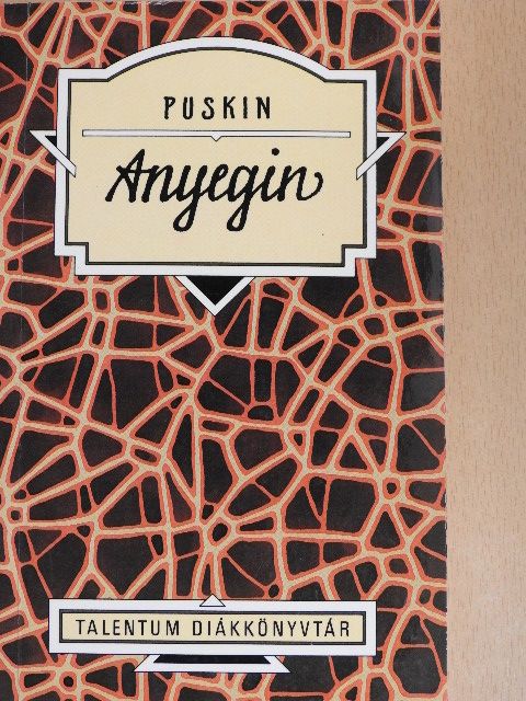 Alekszandr Szergejevics Puskin - Anyegin [antikvár]