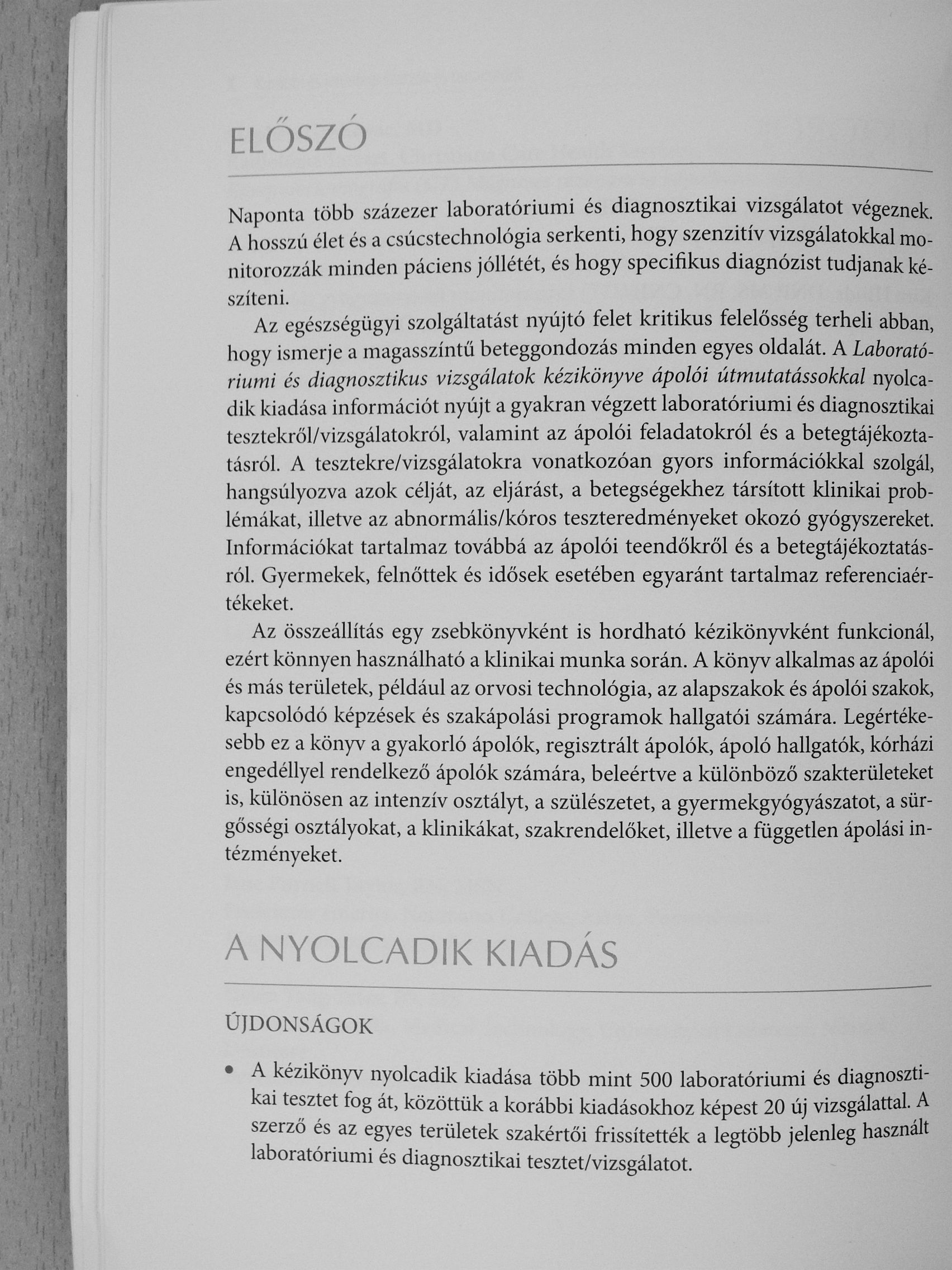 Joyce LeFever Kee - A laboratóriumi és diagnosztikus vizsgálatok kézikönyve [antikvár]