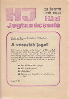 Dr. Leveles László (főszerk.) - Házi jogtanácsadó 1989/1. január [antikvár]