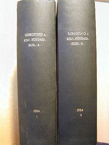 Tájékoztató a külföldi közgazdasági irodalomról 1984. I-II. [antikvár]