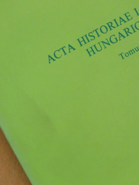 Baranyai Zsolt - Acta Historiae Litterarum Hungaricarum Tomus XIX. [antikvár]