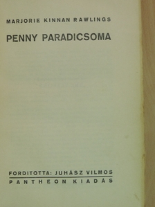 Marjorie Kinnan Rawlings - Penny paradicsoma [antikvár]