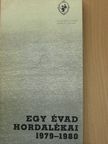 Egy évad hordalékai 1979/80 [antikvár]