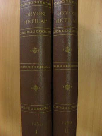 Bajusz Eörs - Orvosi Hetilap 1950. január-december I-II. [antikvár]