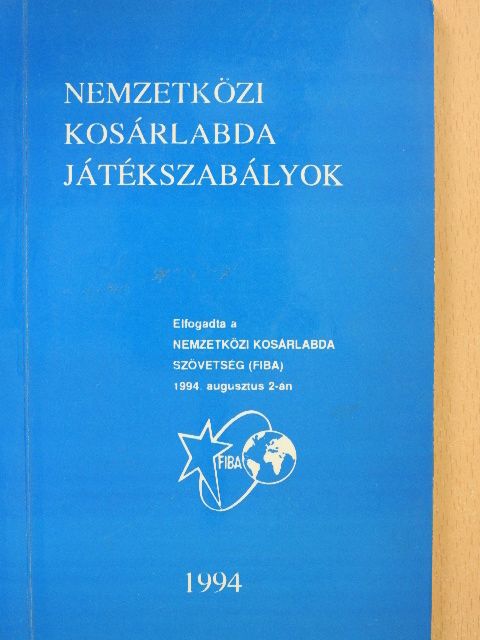 Nemzetközi kosárlabda játékszabályok [antikvár]