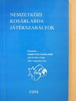 Nemzetközi kosárlabda játékszabályok [antikvár]