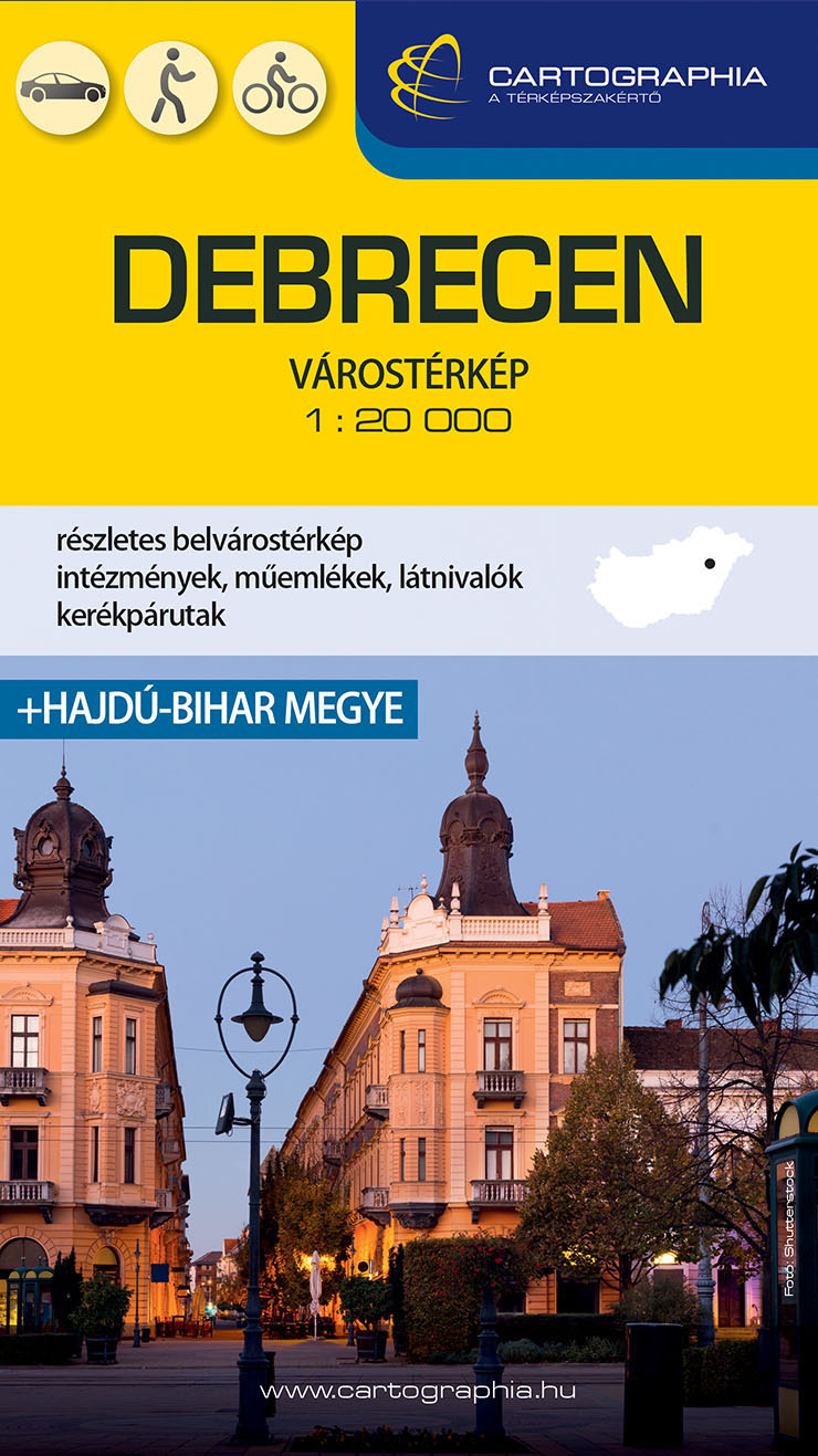 Debrecen várostérkép
