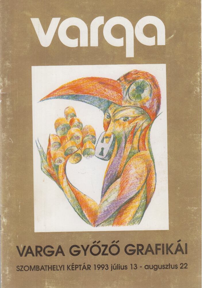 Varga Győző grafikái (dedikált) [antikvár]