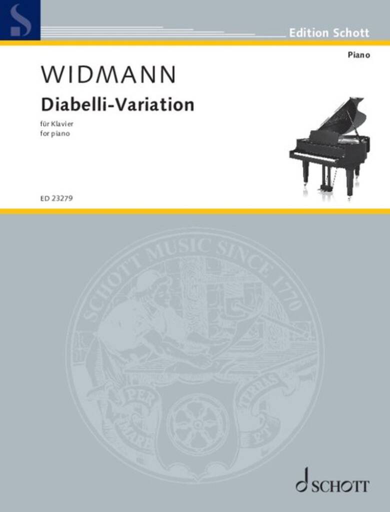 WIDMANN, JÖRG - DIABELLI-VARIATION FÜR KLAVIER