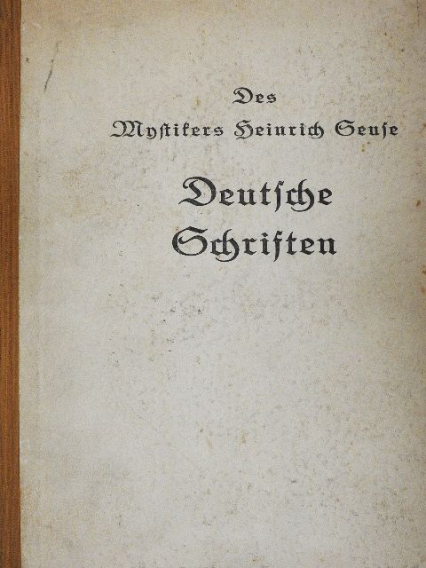 Heinrich Seuse - Des Mystikers (gótbetűs) [antikvár]