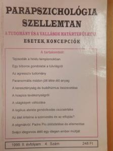 Boros Katalin - Parapszichológia-Szellemtan 1999/4. [antikvár]