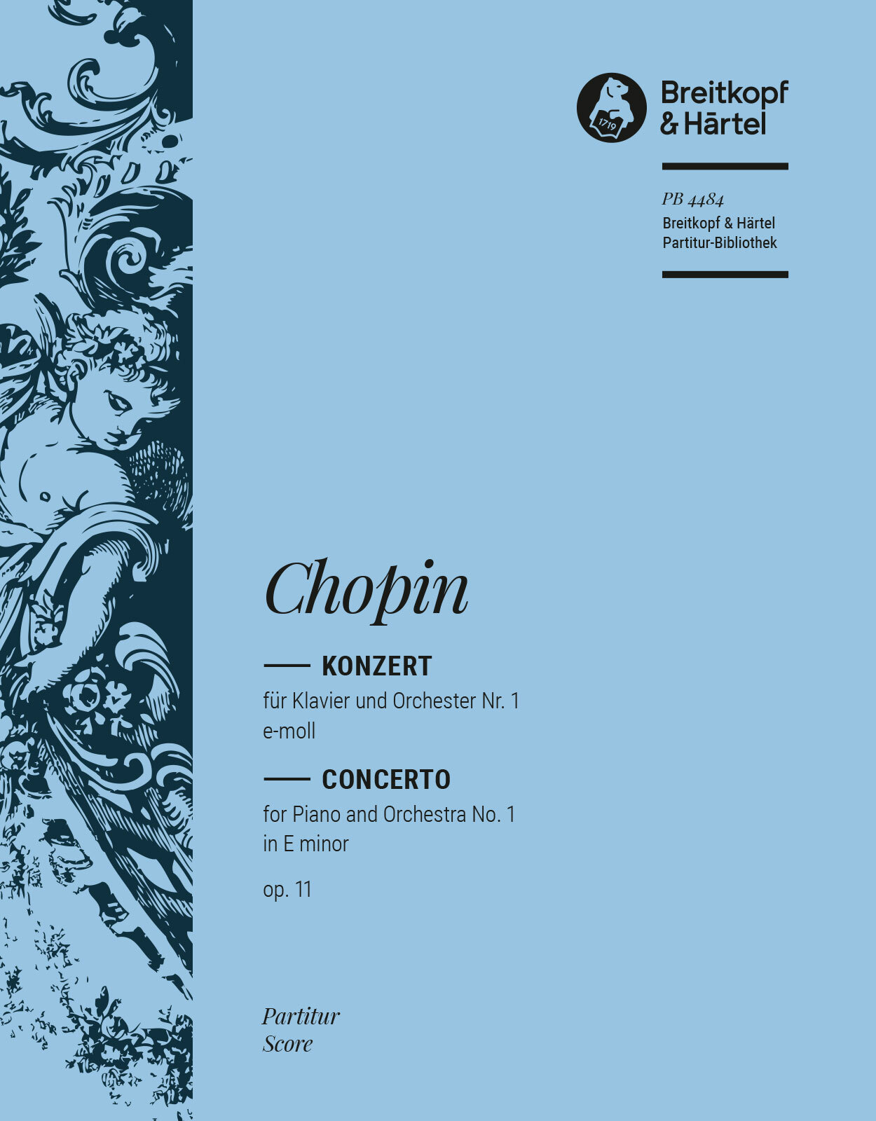 Chopin - KONZERT FÜR KLAVIER UND ORCHESTER NR.1 e-MOLL OP.11 PARTITUR