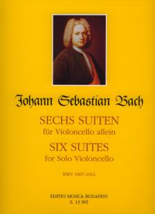 J. S. Bach - SECHS SUITEN FÜR VIOLONCELLO ALLEIN BWV 1007-1012 (BANDA EDE)