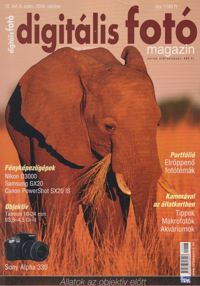 Dékán István - Digitális Fotó Magazin 2009. október [antikvár]