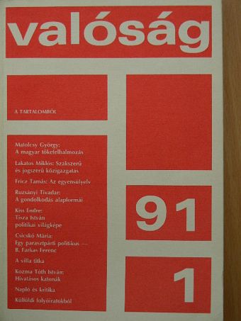 Alekszandr Kerenszkij - Valóság 1991. január [antikvár]