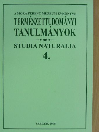 Természettudományi tanulmányok 4. [antikvár]
