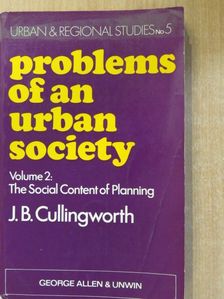 J. B. Cullingworth - Problems of an Urban Society II. [antikvár]