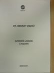 Dr. Bednay Dezső - Szerzői jogok [antikvár]