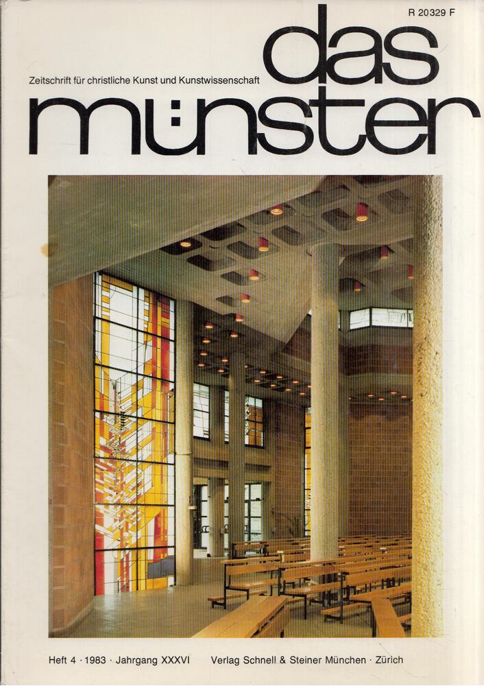 Hans H. Hofstatter - Das Münster 1983/4 [antikvár]
